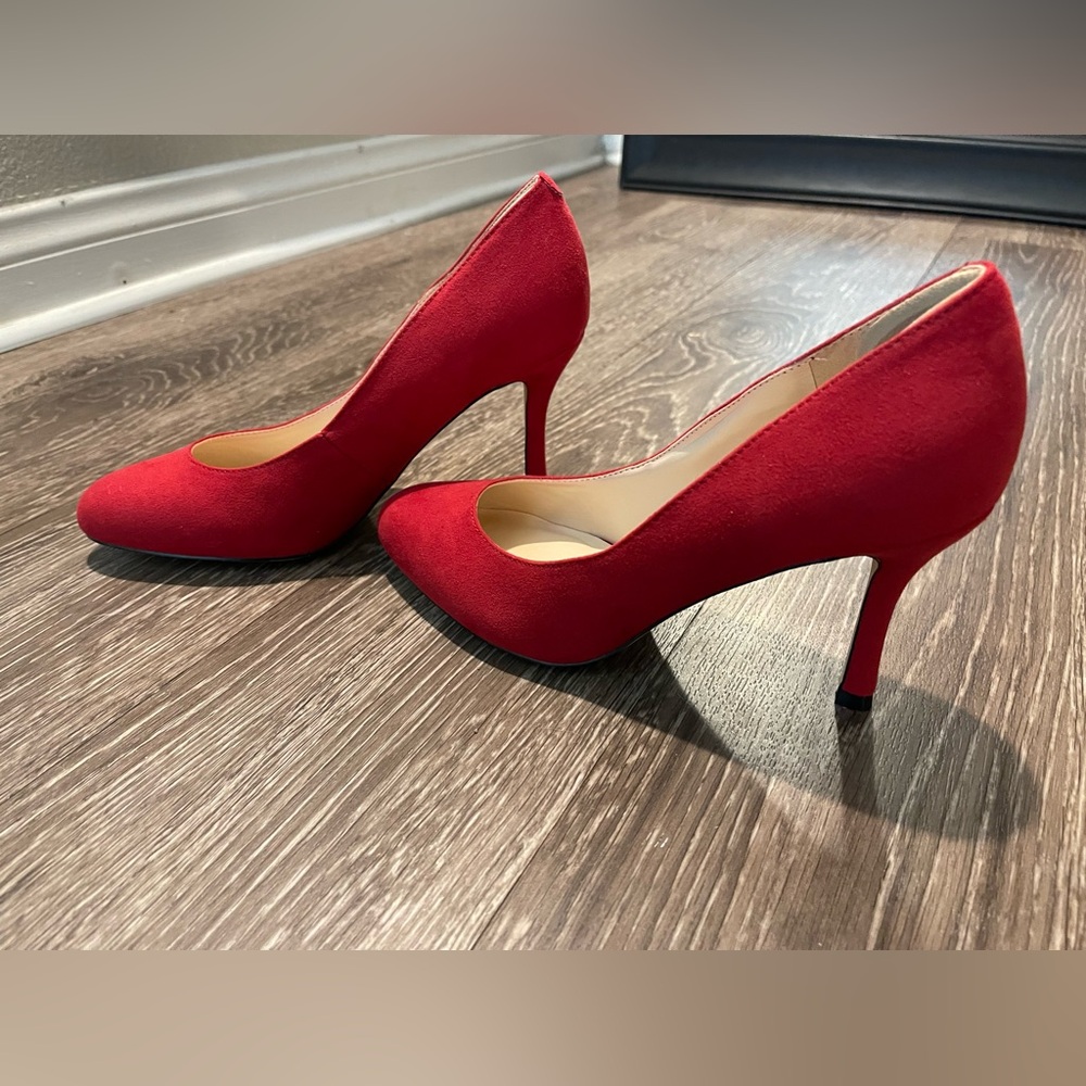 Brand New Red Nine West Heels